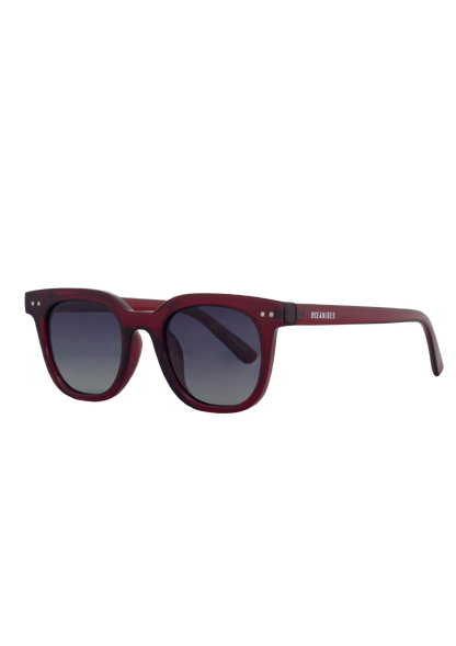 Eco-friendly sunglasses ALTEA CRYSTAL RED MODEL Oceanides Eyewear