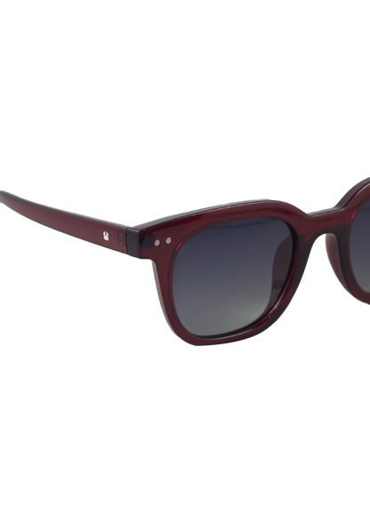 Eco-friendly sunglasses ALTEA CRYSTAL RED MODEL Oceanides Eyewear