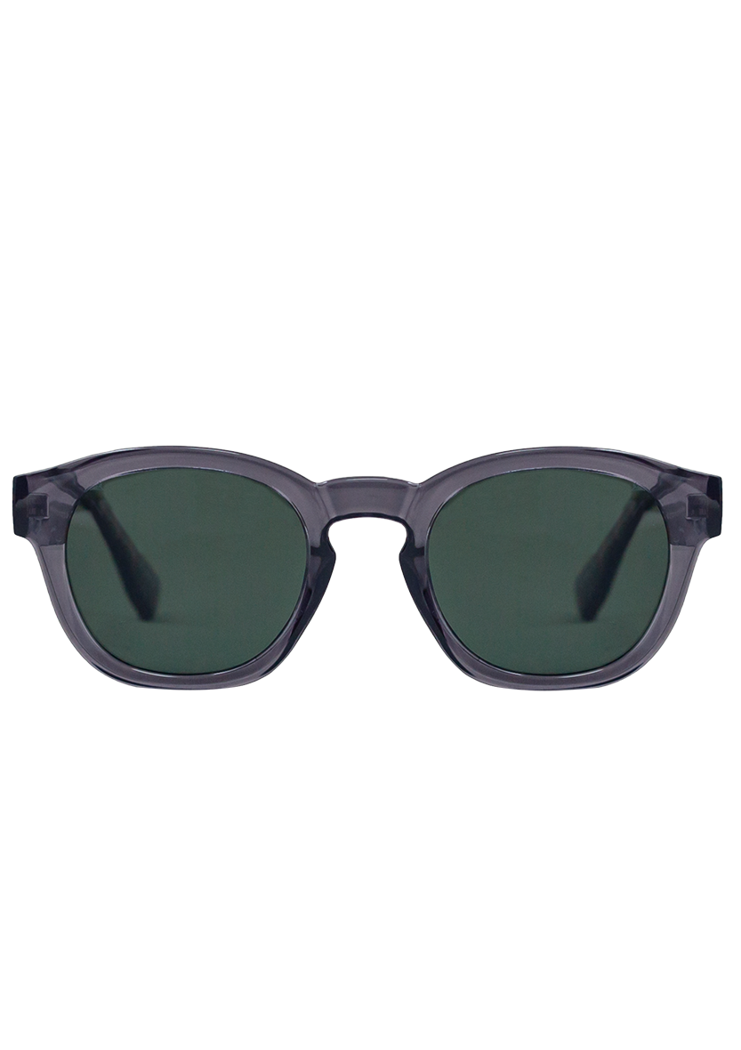 Eco-friendly Sunglasses ATLAS CRYSTAL GRAY Model Oceanides Eyewear