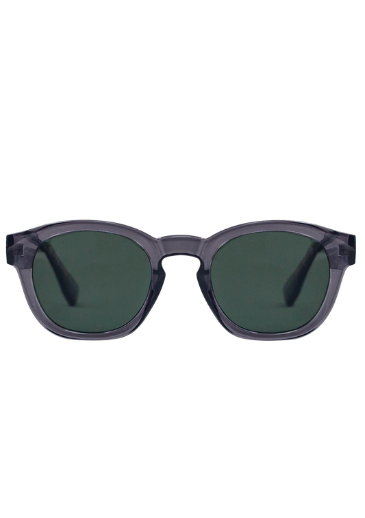 Eco-friendly Sunglasses ATLAS CRYSTAL GRAY Model Oceanides Eyewear