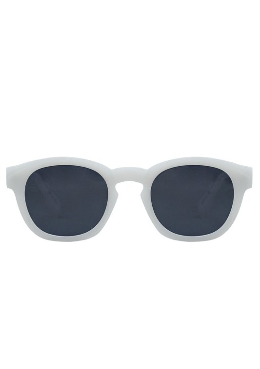 Eco-friendly Sunglasses ATLAS WHITE Model Oceanides Eyewear