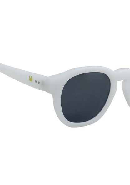 Eco-friendly Sunglasses ATLAS WHITE Model Oceanides Eyewear