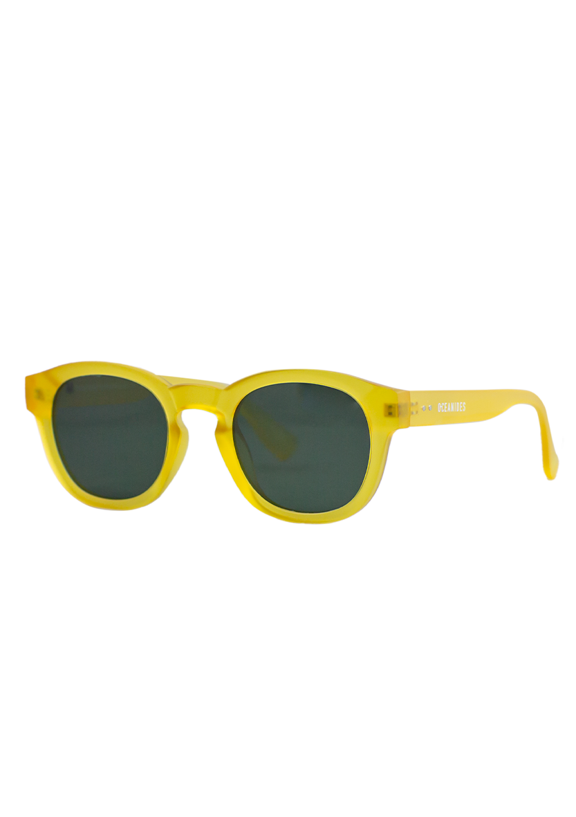 Eco-friendly Sunglasses ATLAS YELLOW Model Oceanides Eyewear