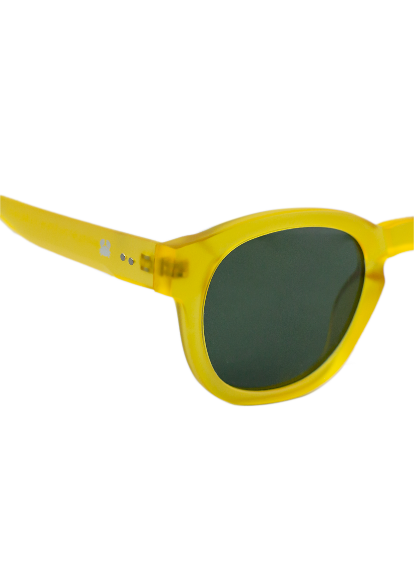 Eco-friendly Sunglasses ATLAS YELLOW Model Oceanides Eyewear