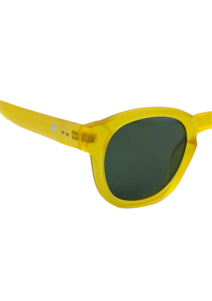 Eco-friendly Sunglasses ATLAS YELLOW Model Oceanides Eyewear