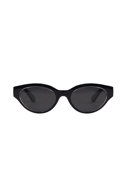 Eco-friendly Sunglasses EUDOLA SHINY BLACK MODEL Oceanides Eyewear