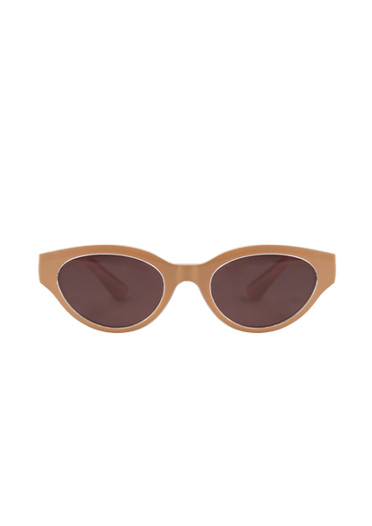Eco-friendly Sunglasses EUDOLA CREAM PLUM MODEL Oceanides Eyewear