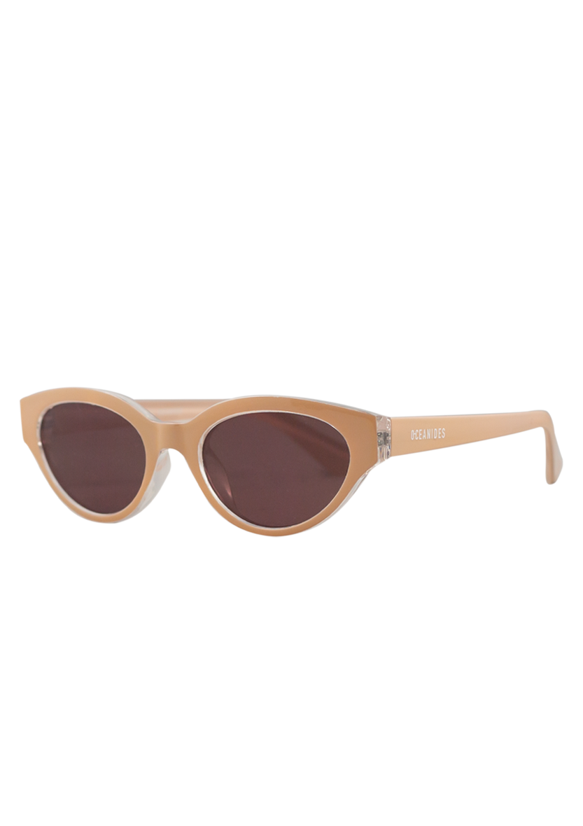 Eco-friendly Sunglasses EUDOLA CREAM PLUM MODEL Oceanides Eyewear