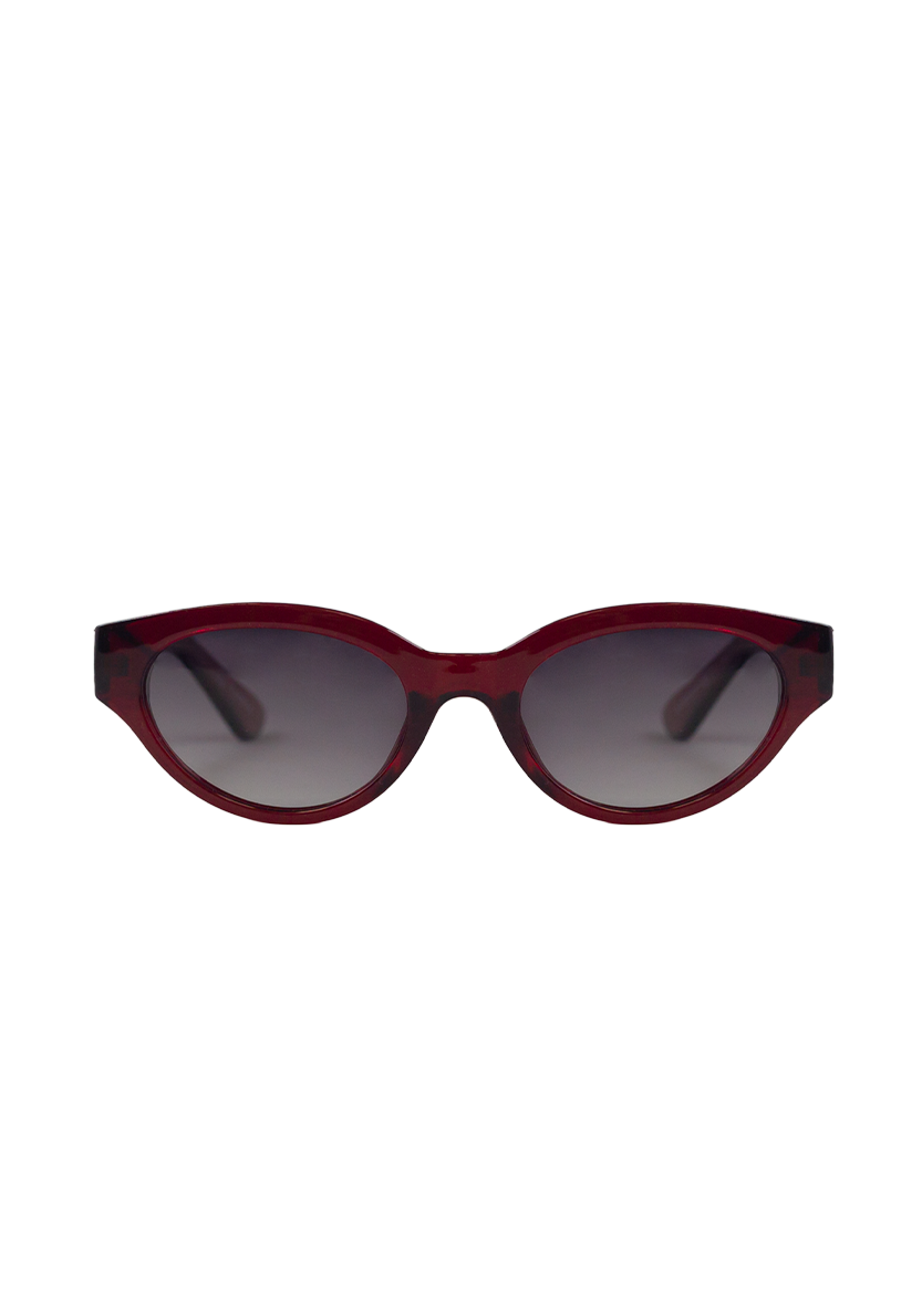 Eco-friendly Sunglasses EUDOLA CRYSTAL RED MODEL Oceanides Eyewear