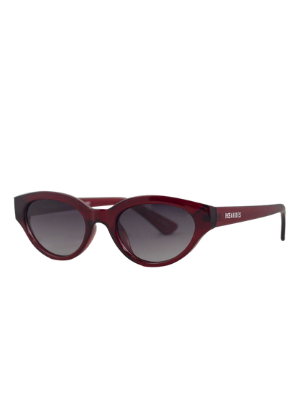 Eco-friendly Sunglasses EUDOLA CRYSTAL RED MODEL Oceanides Eyewear