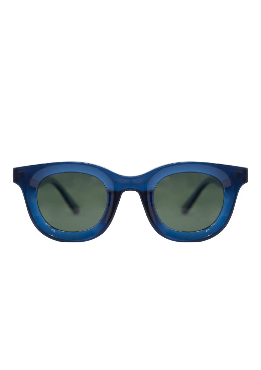 Eco-friendly sunglasses LIBIA DARK BLUE MODEL Oceanides Eyewear