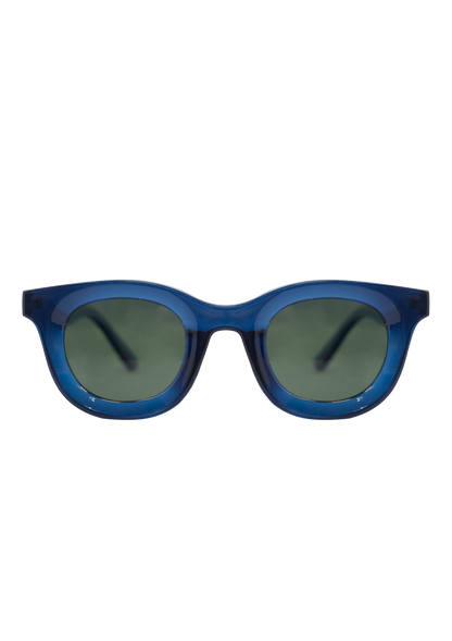 Eco-friendly sunglasses LIBIA DARK BLUE MODEL Oceanides Eyewear