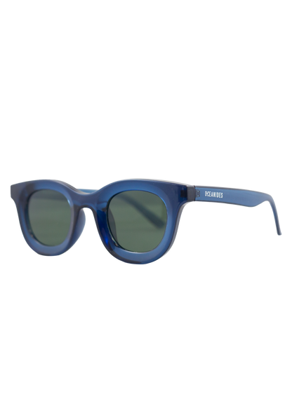 Eco-friendly sunglasses LIBIA DARK BLUE MODEL Oceanides Eyewear