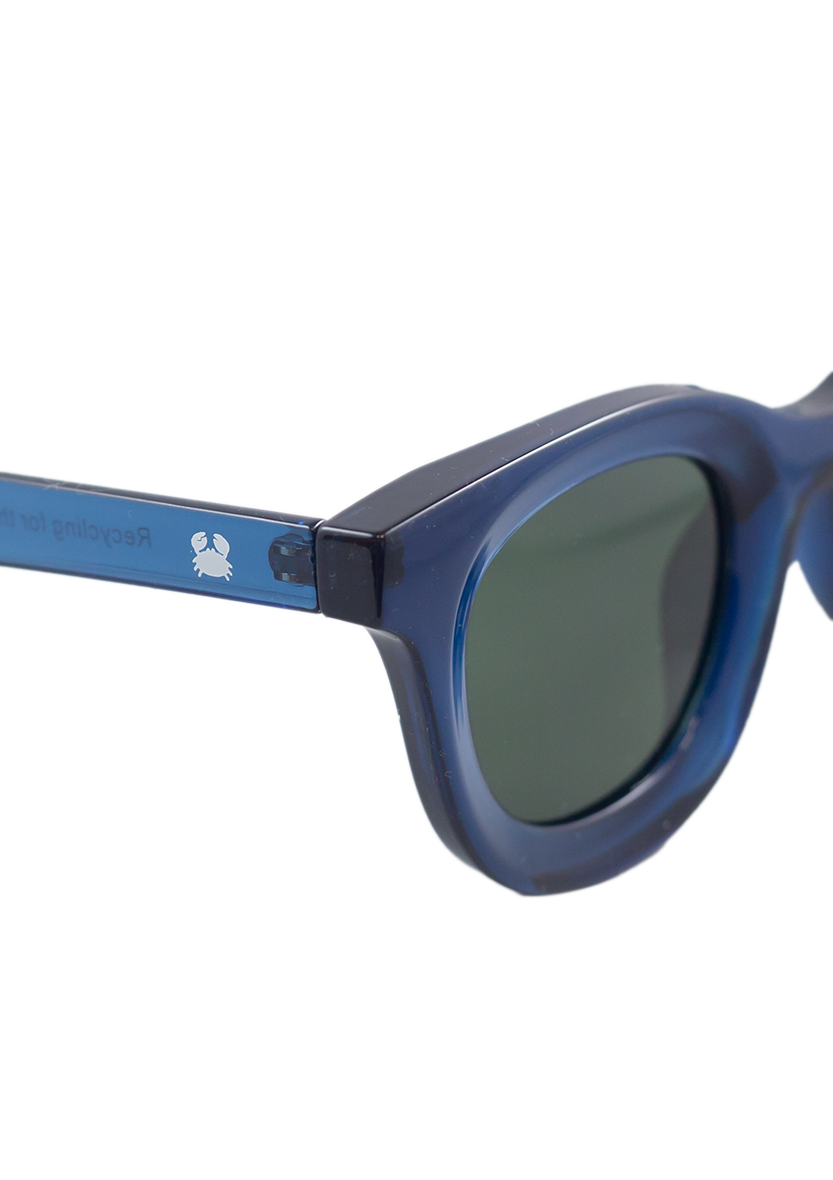 Eco-friendly sunglasses LIBIA DARK BLUE MODEL Oceanides Eyewear