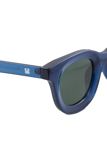 Eco-friendly sunglasses LIBIA DARK BLUE MODEL Oceanides Eyewear