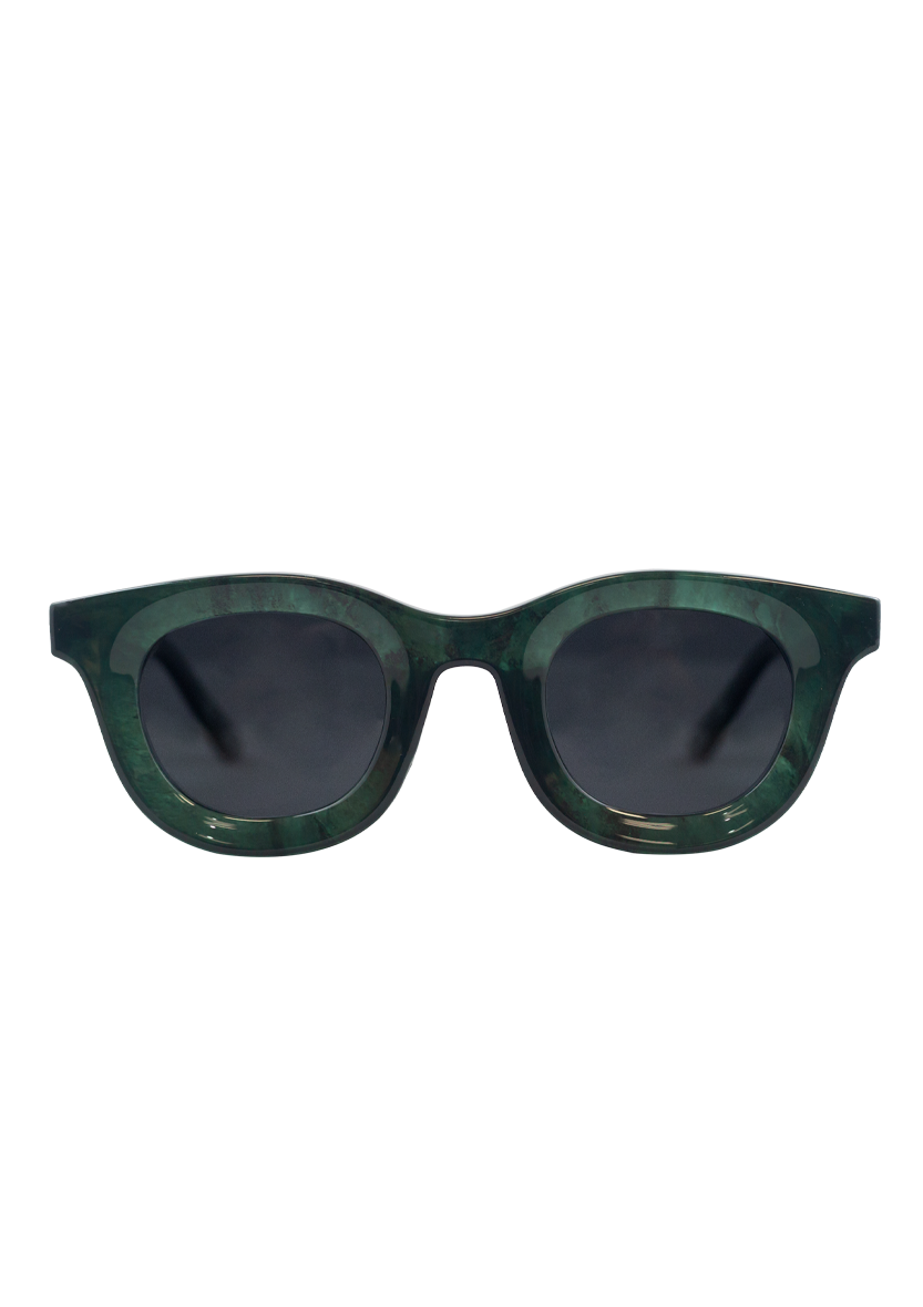 Eco-friendly Sunglasses LIBIA TRANSFER GREEN MODEL Oceanides Eyewear