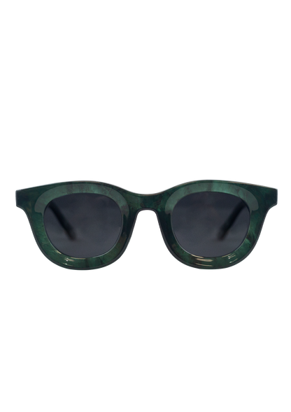 Eco-friendly Sunglasses LIBIA TRANSFER GREEN MODEL Oceanides Eyewear