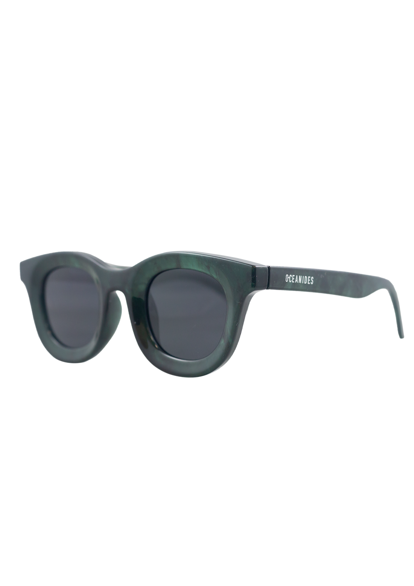 Eco-friendly Sunglasses LIBIA TRANSFER GREEN MODEL Oceanides Eyewear