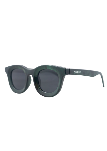 Eco-friendly Sunglasses LIBIA TRANSFER GREEN MODEL Oceanides Eyewear