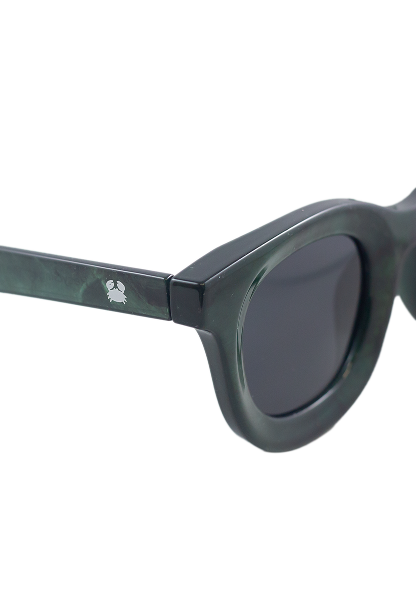 Eco-friendly Sunglasses LIBIA TRANSFER GREEN MODEL Oceanides Eyewear