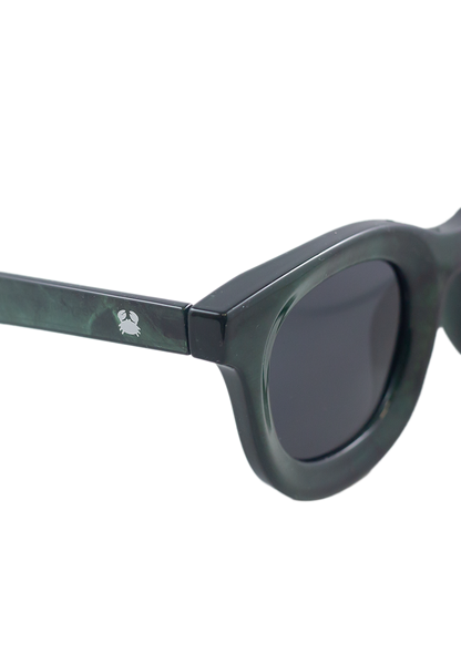 Eco-friendly Sunglasses LIBIA TRANSFER GREEN MODEL Oceanides Eyewear