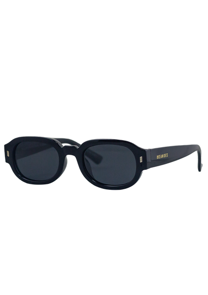 Eco-friendly Sunglasses MELIBEA BLACK Model Oceanides Eyewear