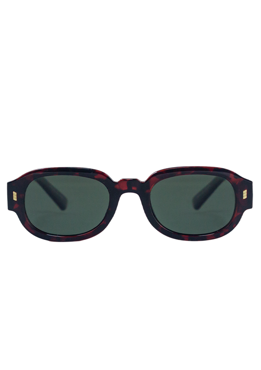 Eco-friendly Sunglasses MELIBEA HAVANA Model Oceanides Eyewear