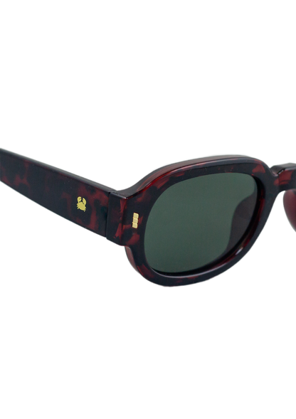 Eco-friendly Sunglasses MELIBEA HAVANA Model Oceanides Eyewear