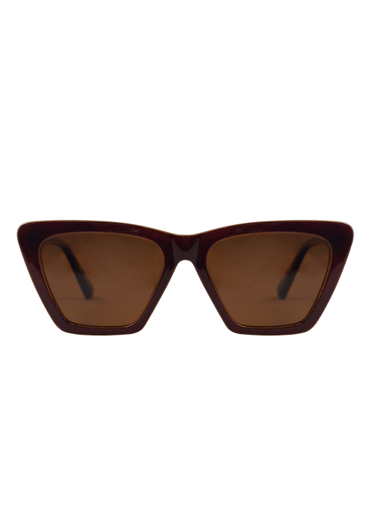 Eco-friendly Sunglasses PERSE DOBLE BROWN MODEL Oceanides Eyewear