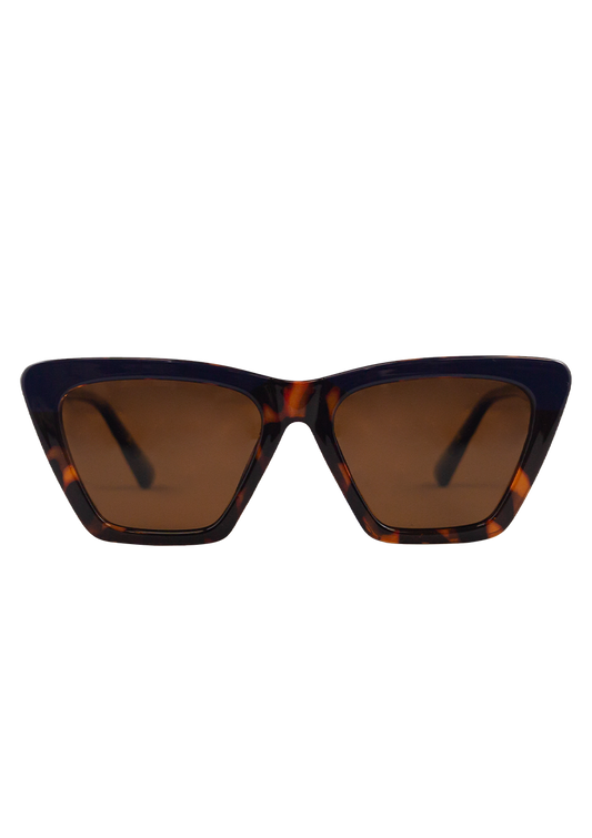 Eco-friendly Sunglasses PERSE TORTOISE DARK BLUE MODEL Oceanides Eyewear
