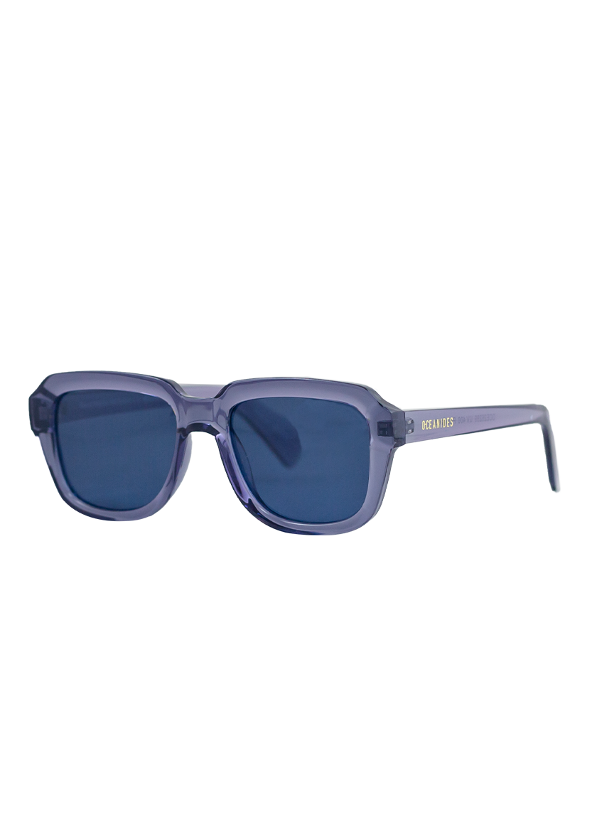 Eco-friendly Sunglasses PETREA CRYSTAL DARK BLUE Oceanides Eyewear