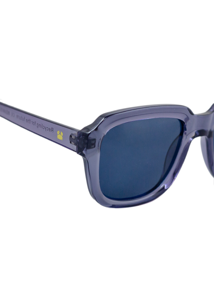 Eco-friendly Sunglasses PETREA CRYSTAL DARK BLUE Oceanides Eyewear