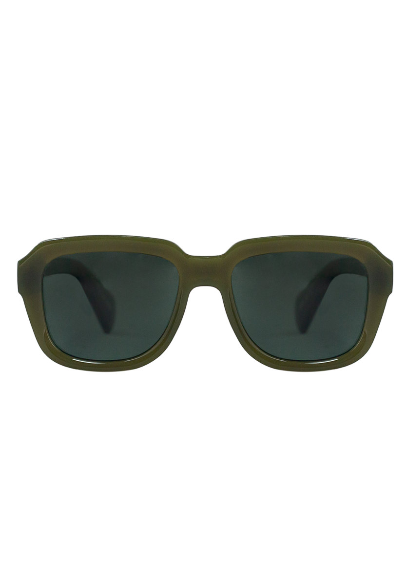 Eco-friendly Sunglasses PETREA LOW GREEN Model Oceanides Eyewear