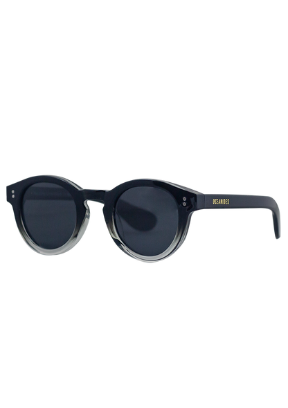 Eco-friendly Sunglasses RODEA SHINY BLACK Model Oceanides Eyewear