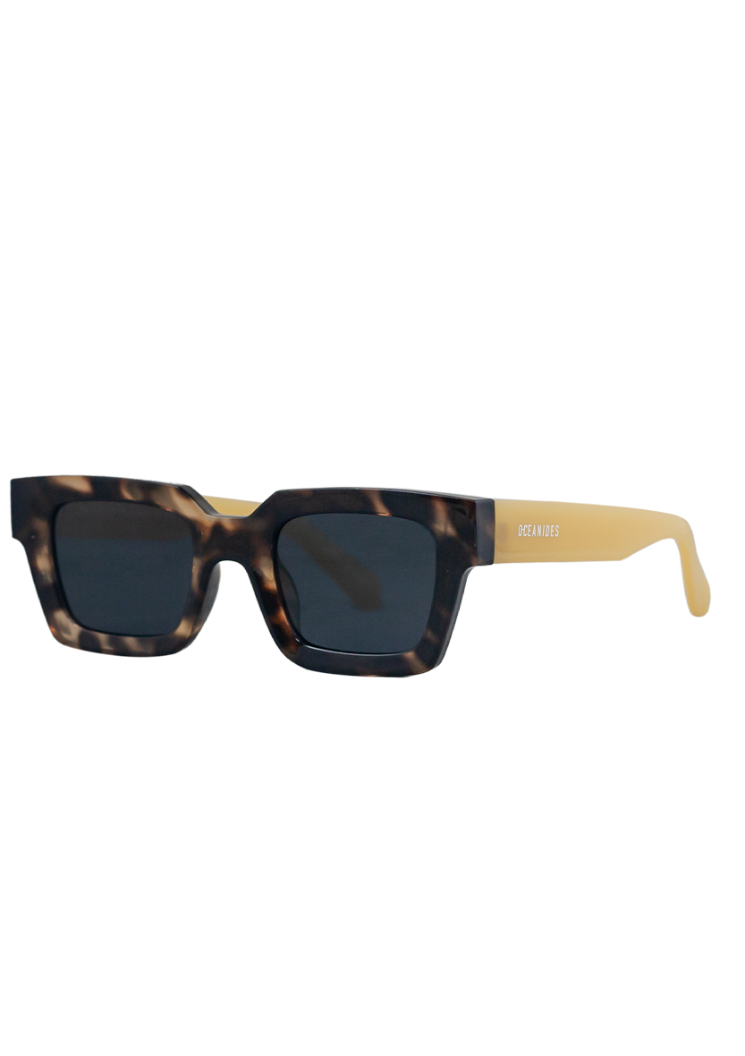 Eco-friendly Sunglasses TEA BEIGE TORTOISE Model Oceanides Eyewear