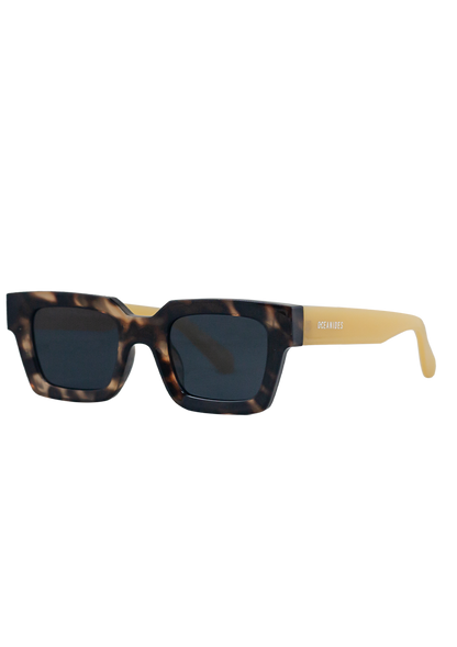 Eco-friendly Sunglasses TEA BEIGE TORTOISE Model Oceanides Eyewear