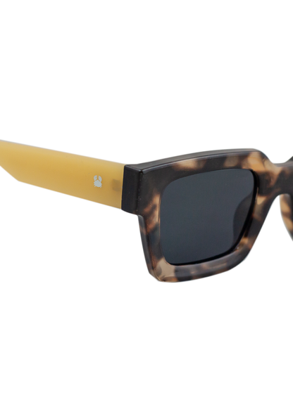 Eco-friendly Sunglasses TEA BEIGE TORTOISE Model Oceanides Eyewear