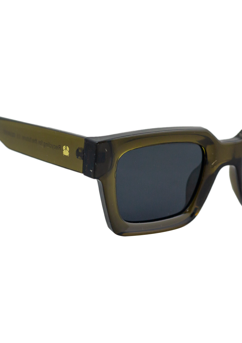 Eco-friendly Sunglasses TEA LOW GREEN Model Oceanides Eyewear