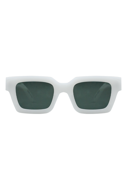 Eco-friendly Sunglasses TEA LOW WHITE Model Oceanides Eyewear