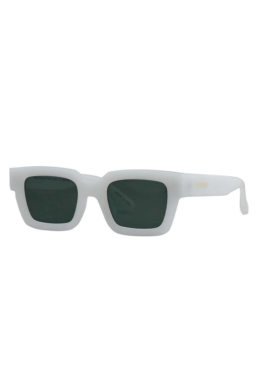 Eco-friendly Sunglasses TEA LOW WHITE Model Oceanides Eyewear