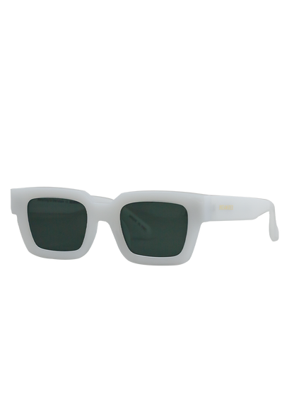Eco-friendly Sunglasses TEA LOW WHITE Model Oceanides Eyewear