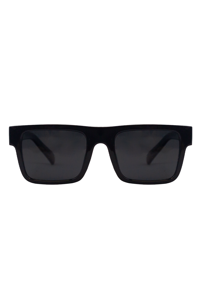 Eco-friendly Sunglasses URANIA SHINY BLACK MODEL Oceanides Eyewear