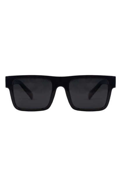 Eco-friendly Sunglasses URANIA SHINY BLACK MODEL Oceanides Eyewear