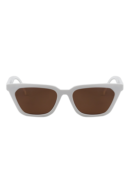 Eco-friendly Sunglasses ETNA SHINY WHITE MODEL Oceanides Eyewear